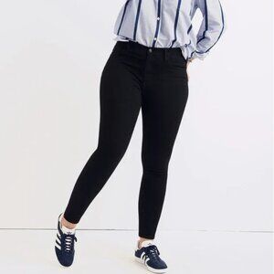 MADEWELL roadtripper black skinny jeans